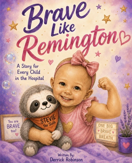 Brave Like Remington children’s book cover
